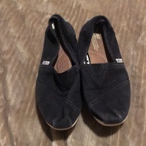 Black Toms- Size 10